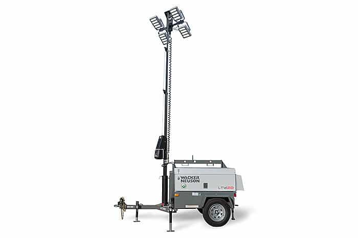 An image of a light tower.