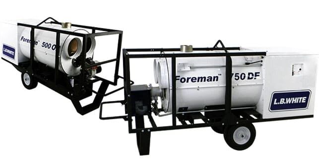 LB White Foreman Heater